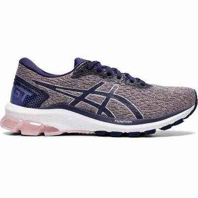 Asics Gt-1000 9 - Naisten Juoksukengät - Pinkki/Laivastonsininen